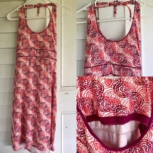 Title Nine halter dress with built in bra